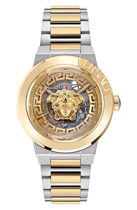 yellow face versace watch|macy's versace watches.